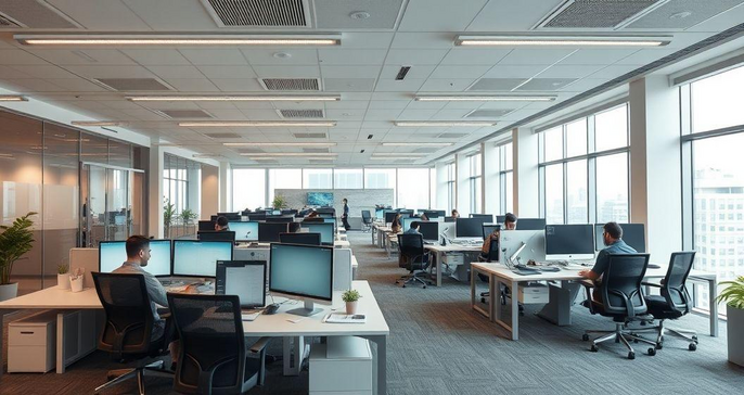 Escritórios Seguros e Produtivos: Seu Guia Completo para um Ambiente de Trabalho Ideal Escritórios Seguros e Produtivos: Seu Guia Completo para um Ambiente de Trabalho Ideal
